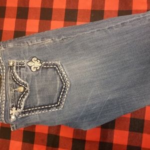 Miss me jeans size 36 length is 35 long